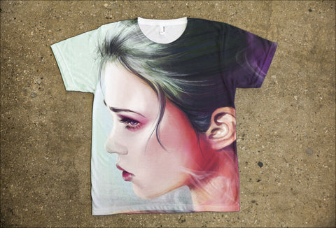 Watercolour Girl T-Shirt
