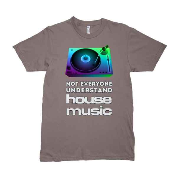 House Music Fan's Organic T-Shirt for Him