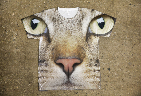 Modern 3D Cat T-shirt