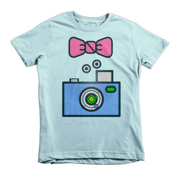 camera-with-facebook-like-button-light-blue-t-shirt-for-kids