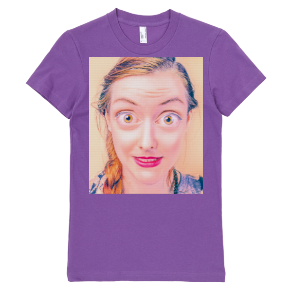 crazy-womens-face-stamp-organic-purple-tee